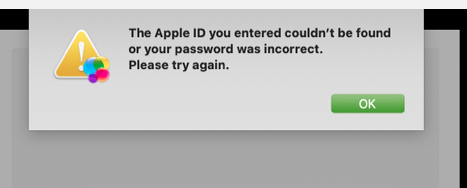 Apple Download Using Wrong Id Mac